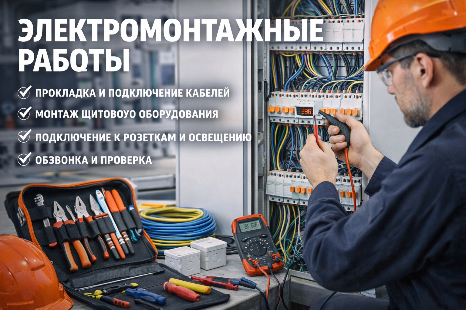 Электромонтажные работы